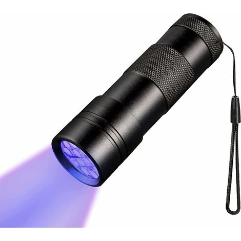 Uv-taschenlampe Mit 12 Leds, Nano-uv-led-taschenlampe, Urindetektor Für Hunde/katzen, Harz, Leuchtstoffröhren, Skorpione Und Mehr. Uv-taschenlampe Mit 12 Leds