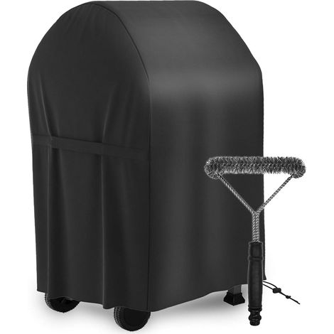 Gasgrillabdeckung, Schutzhülle Für Grills, Wasserdichte Und Uv-beständige Abdeckung Für Weber, Holland, Jennair Mit Grillbürste (77 X 67 X 110 Cm)