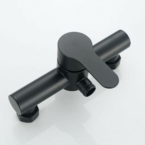 Badewanne Duscharmatur Schwarz Edelstahl Badezimmer Badewanne Duscharmatur Duschkopf Wandmontage