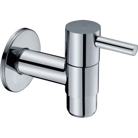 Und Wandmontiertes Messingwaschbecken Für Badezimmer Oder Waschmaschine - Und Außenbereich - Chrom