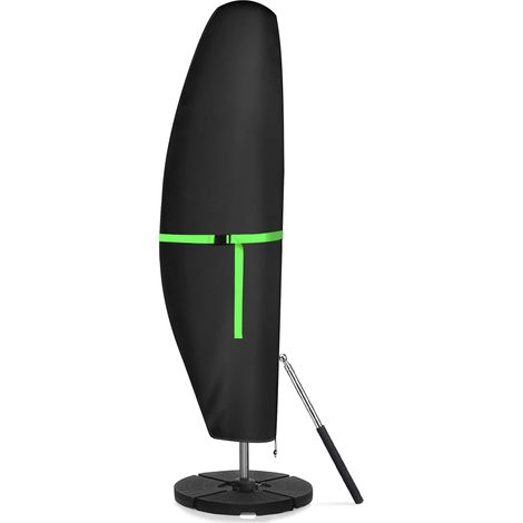 Bdd Schutzhülle Für Sonnenschirme Mit Stange Und Ampelschirme (2–4 M) – Schutz Vor Witterungseinflüssen, Uv-strahlung Und Wind Für Den Außenbereich (280 X 30/81/46 Cm)