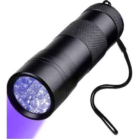 Uv-taschenlampe, Haustierurin-detektor Mit Schwarzlicht, 12-led-uv-schwarzlicht, Uv-taschenlampe Zum Auffinden Eingetrockneter Flecken