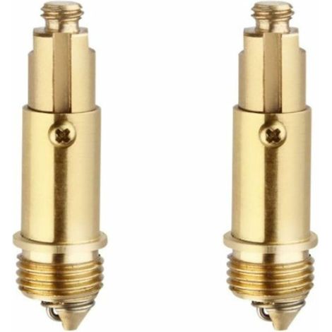 Ersatz-spülbeckenstöpsel, Bouncer Core Drain Easy Spring Mechanism Ersatz-spülbeckenstöpsel Clack Pop-up-verschluss, Kompatibel Mit Den Meisten Badewannen-spülbeckenstöpseln, 2er-pack