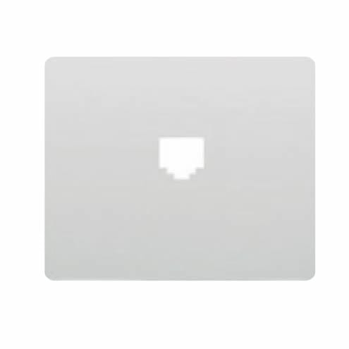 Abdeckbuchse telf oder RJ45 white BJC iris 19782