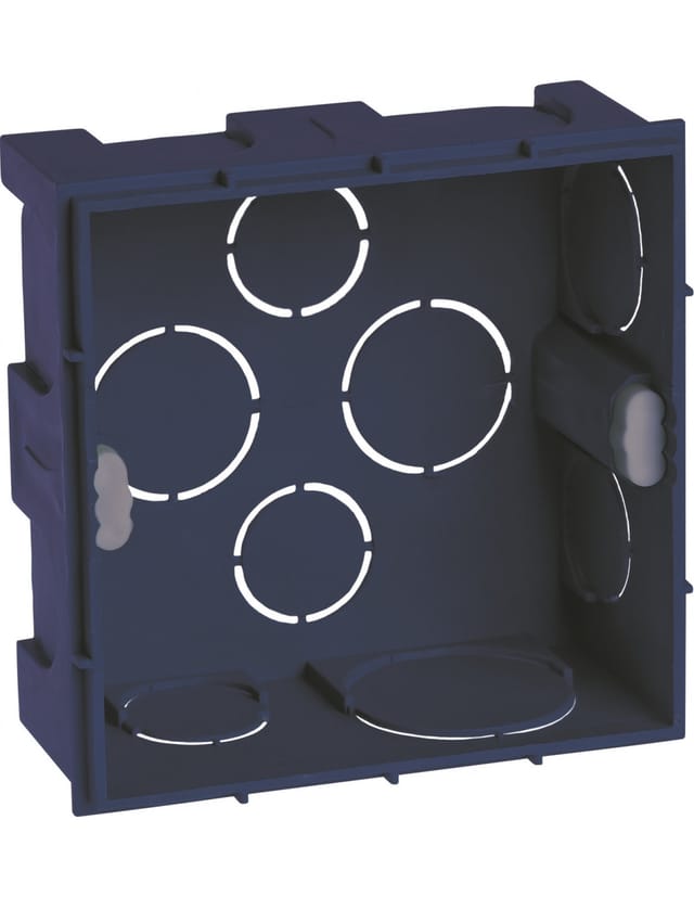 Eur Ohm - Gerätedose für Mauerwerk - 1 Posten - 20/32A - 90x90mm - Prof. 40mm - xl tradi