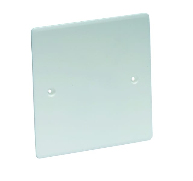 Eur Ohm - Quadratischer Deckel allein mit Schraube - 110x110 (nicht dcl)