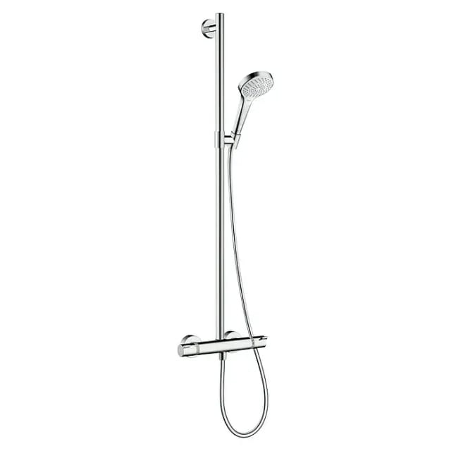 Hansgrohe - Croma Select s SemiPipe Multi mit Thermostat, weiß/