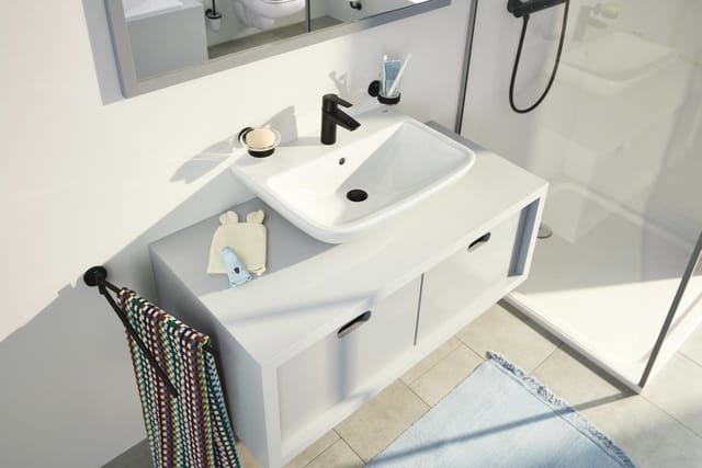 Start Edge - Möbelwaschtisch 60x45 cm, mit Überlauf, 1 Hahnloch, alpinweiß 39950000 - Grohe