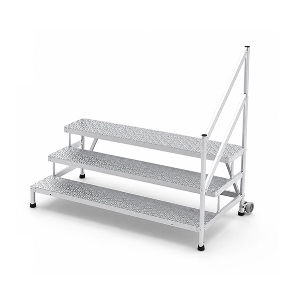 Montagetritt 3 Stufen - Maximale Arbeitshöhe 2.70m - Breite 2.05m - Mp3-200-ragcd