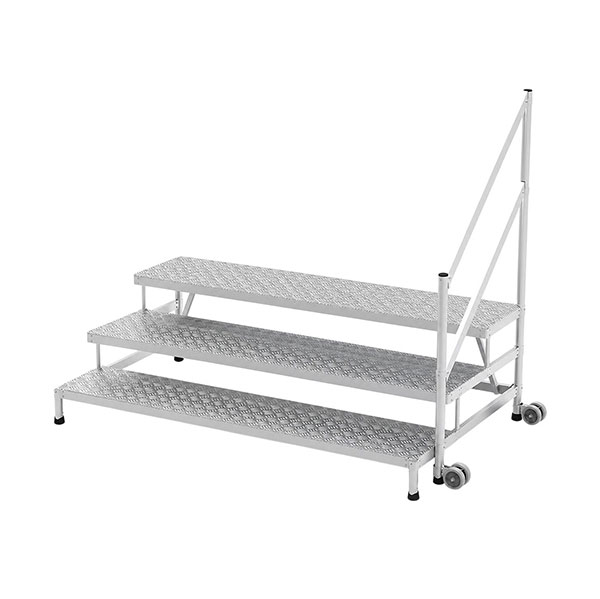 Montagetritt 3 Stufen - Maximale Arbeitshöhe 2.70m - Breite 2.15m - Mp3-200-rlgcd