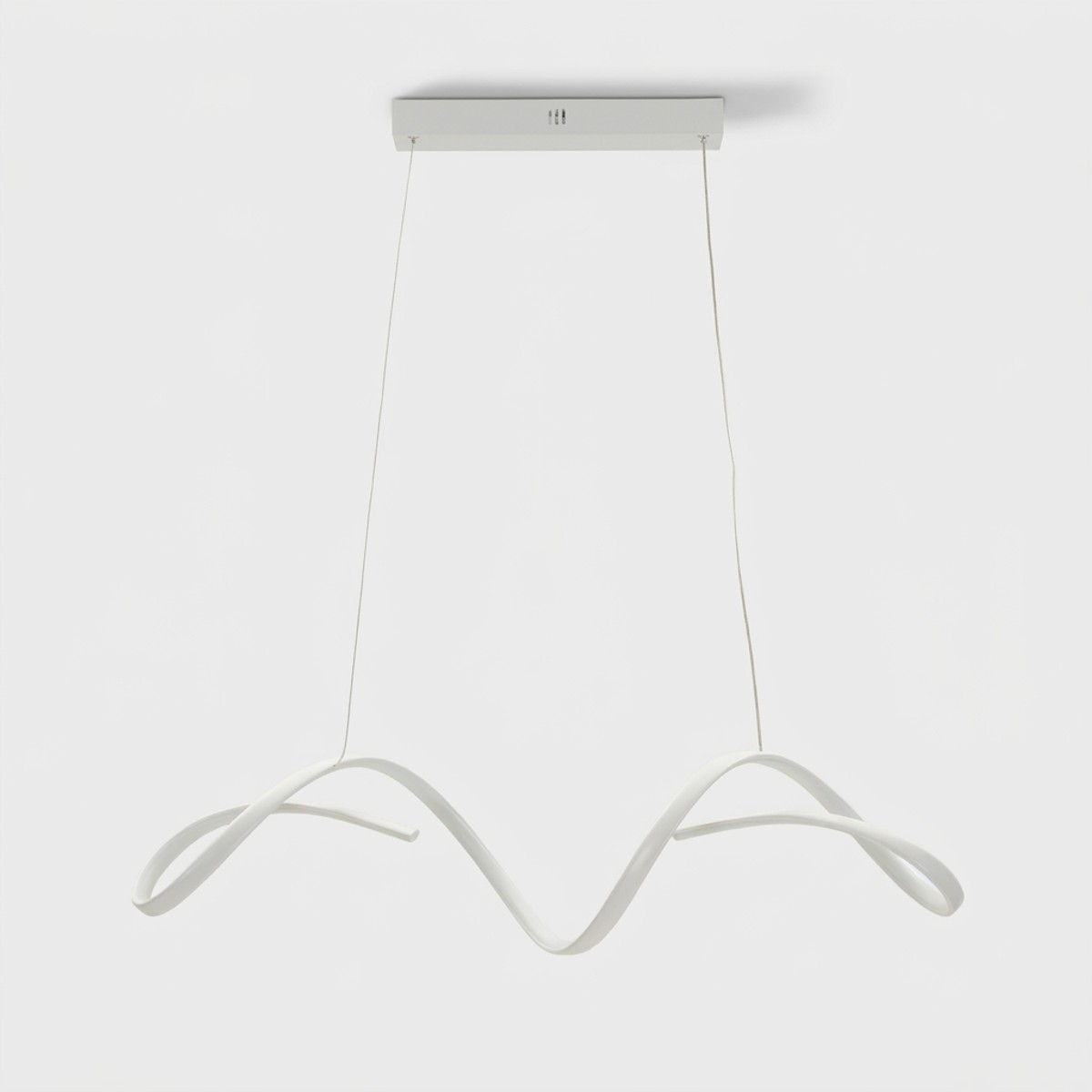 Moderne Led-hängelampe 80x20x120 Cm Uter - Weiß