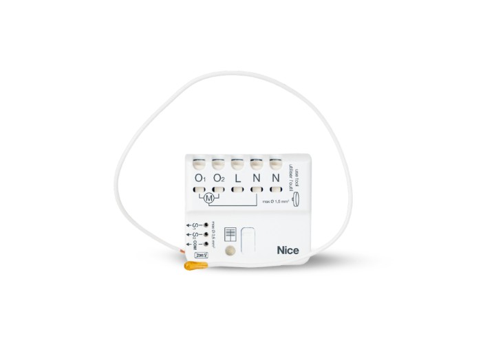 Nice Bidi-minishutter Bidirektionales Funkmodul Für Rollläden, Vorhänge Und Jalousien Mit Yubii Smart Control
