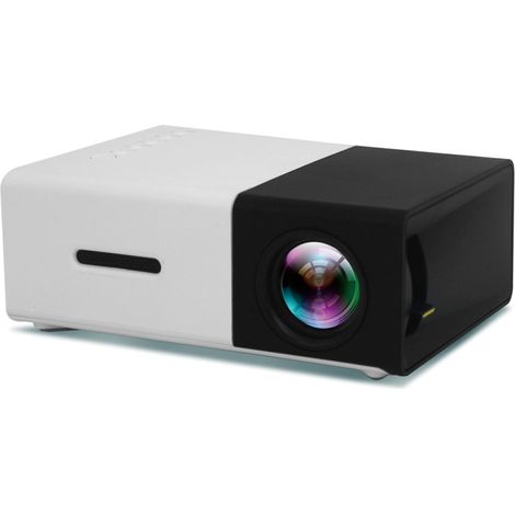 Mini-led-projektor, Tragbar, Mikroprojektor, 1080p Heimkino-projektor Mit Drahtloser Verbindung Zu Smartphones (neueste Aktualisierte Version) [hk]