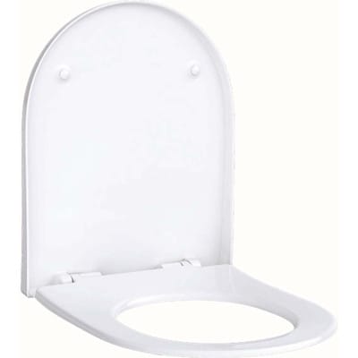Acanto - WC-Sitz, Duroplast, Softclose, weiß 500.660.01.2 - Geberit
