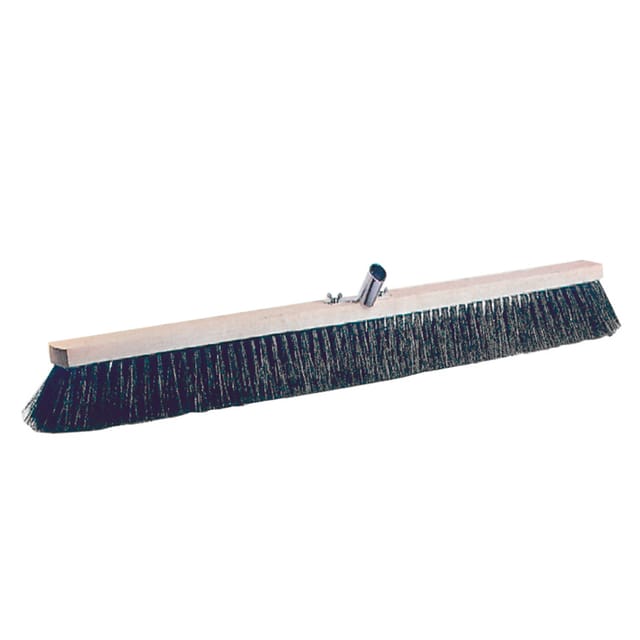 Kehrbesen Arenga Besen 80 cm Arengabesen mit Metallhalter verzinkt 24 mm