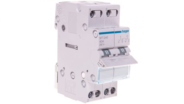 Modularer Schalter I-0-II 40A 2P SFT240