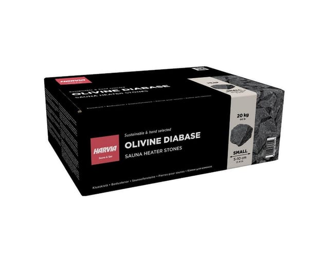 Harvia Saunasteine 20 kg - Durchmesser 5-10 cm