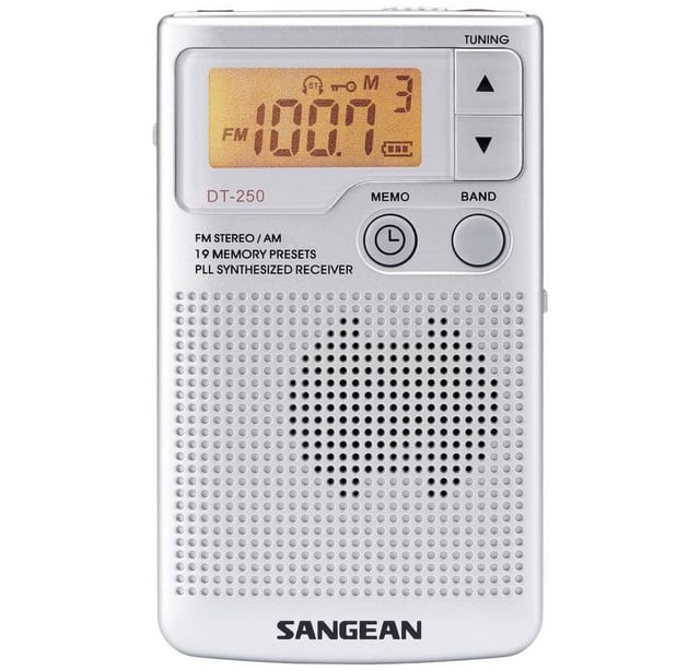 DT-250 Silber - Sangean