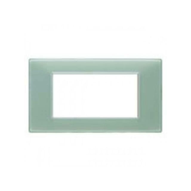 Plana platte 4 module technopolymer farbe reflex mint 14654.44 - Vimar