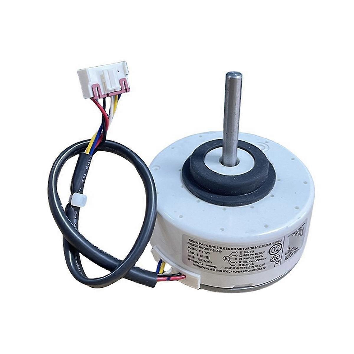Moteur D'Unité Intérieure De Climatiseur Wzdk20-38g (zkfp-20-8-6) 20 W, Moteur De Ventilateur Cc Sans Balais Pour Usage Domestique