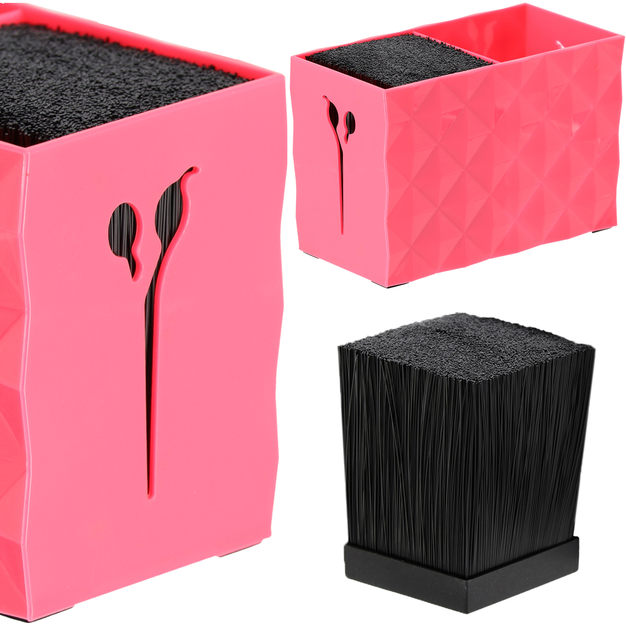 Organizerständer Für Friseurscheren, Rosa Blumentopf