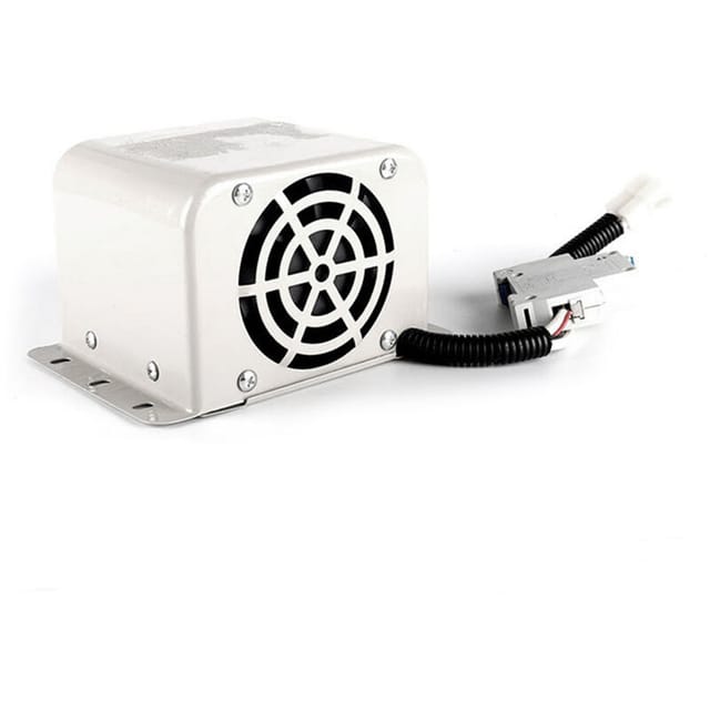 Autoheizung, 800 W Auto-heizlüfter, Elektrisch, Auto, Fahrzeug, Windschutzscheibenheizung Mit 2 Luftauslässen, 12 V/24 V, Fenster-schnellheizung, Entfroster, Weiß