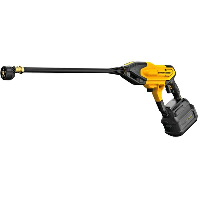 18V Stanley fatmax V20 Druckreiniger SFMCPC93M1-QW - 1 Batterie 4Ah + Ladegerät