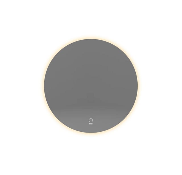 Home Deluxe - LED-Spiegel Rund sila Größe: 100 cm LED-Spiegel Spiegel Schminkspiegel Badezimmerspiegel