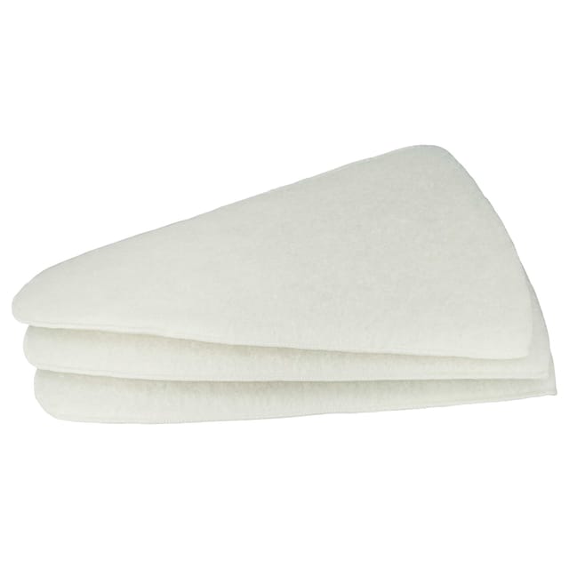 vhbw 3x Kegelfilter Ersatz für Vallox 1765, 394302 für Erdwärmetauscher - Abluftfilter G3 Weiß