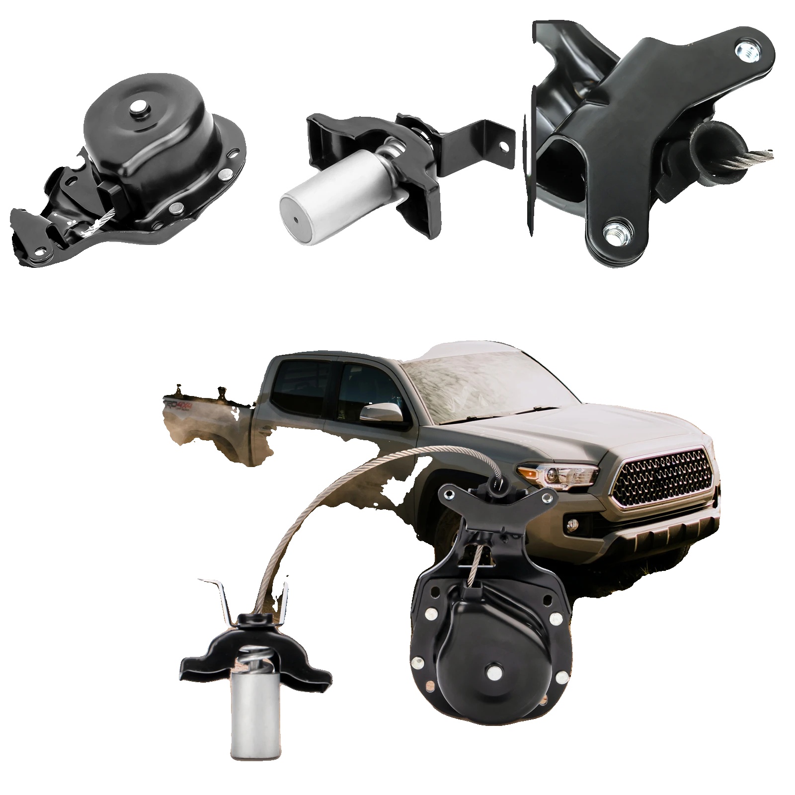 Seilwinde Für Reserverad, Eisenkonstruktion, 45 Cm Lang, 45 Cm Breit, 4 Cm Hoch, Kompatibel Mit Range Rover Sport Und Discovery Modellen