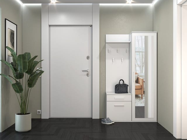 Duo-Garderobe DUO WHITE
