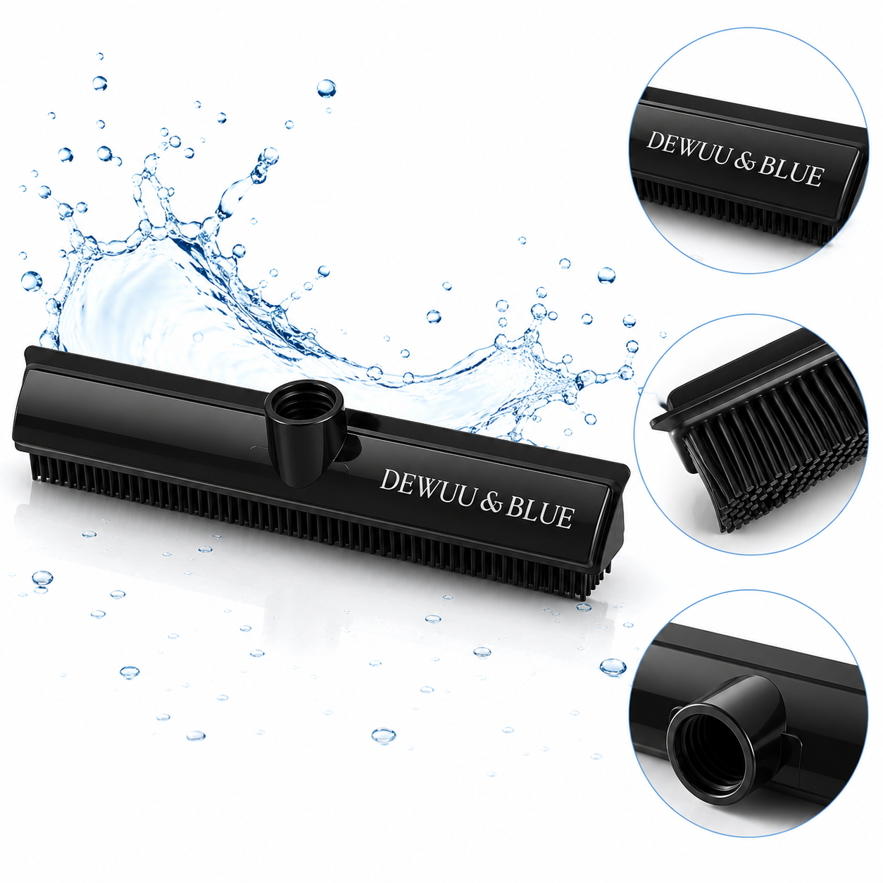 Gummibesen Für Wasser, Antistatische Haarbürste, Ersatz
