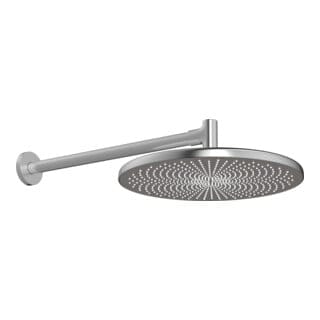 Aurelia - Kopfbrause, Durchmesser 30 cm, Stahl gebürstet 4726030080 - Hansa