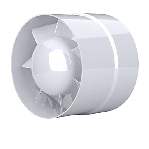 Abluftventilator, sparsam 100 mm, 12 W/130 m³, axialer Absauger in Reihe angetrieben: Bad, Küche, Keller - Lablanc