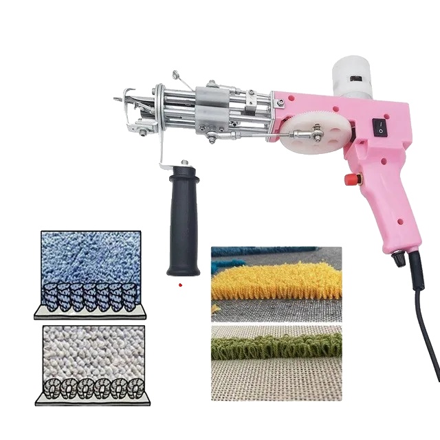 Tuftingpistole, 2-in-1-funktion, Hohe Effizienz, Eu-stecker