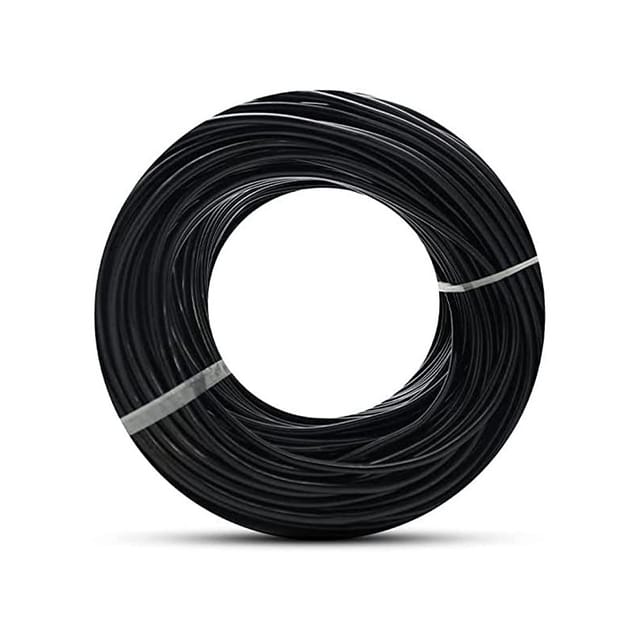 Suinga - Flexibler Bewässerungsschlauch 4,5x6,5 mm, flexibles schwarzes PVC-Leitungsrohr, 50 m, empfohlen für Tropfbewässerung