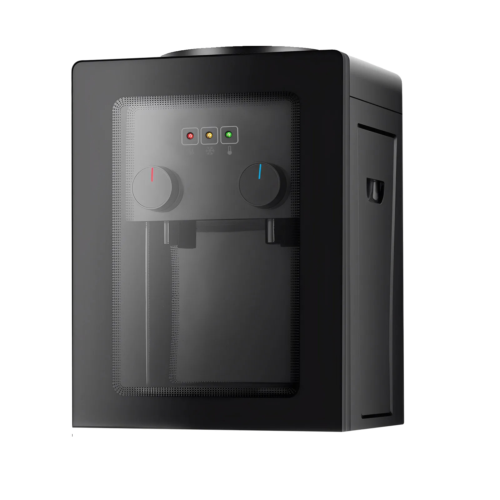 Wasserspender, Heiß- Und Kaltwasser, Benutzerfreundliches Design, Schwarz