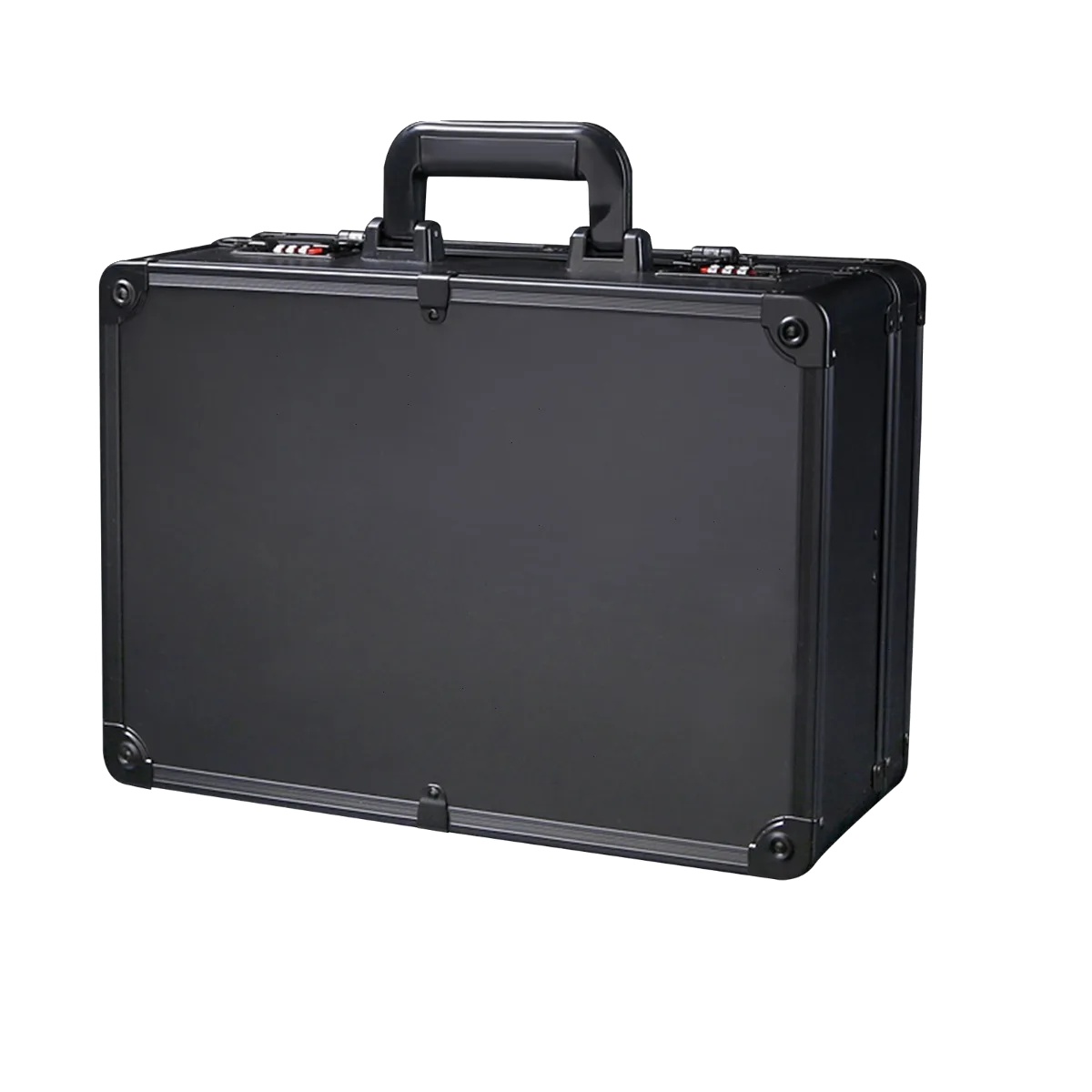 Aufbewahrungsbox-organizer, Mehrlagiges Design, Sicherer Verschlussmechanismus, Schwarz