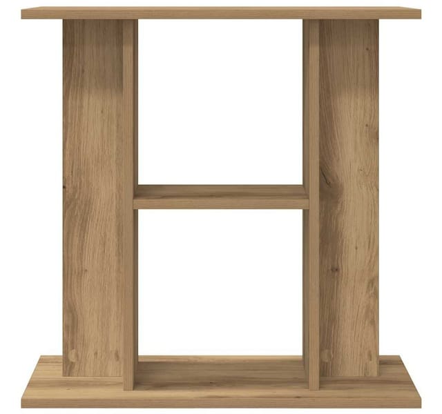 Aquariumständer Artisan-Eiche 60x30x60 cm Holzwerkstoff Vidaxl