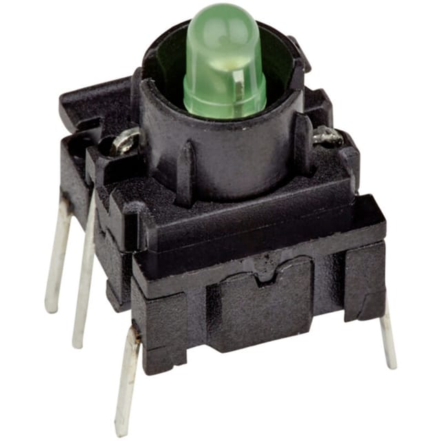 MEC - 3FTH920 Multi 3F Series Schalter 24 v 50 mA tastend Grün (l x b x h) 10 x 10 x 10.40 mm IP67