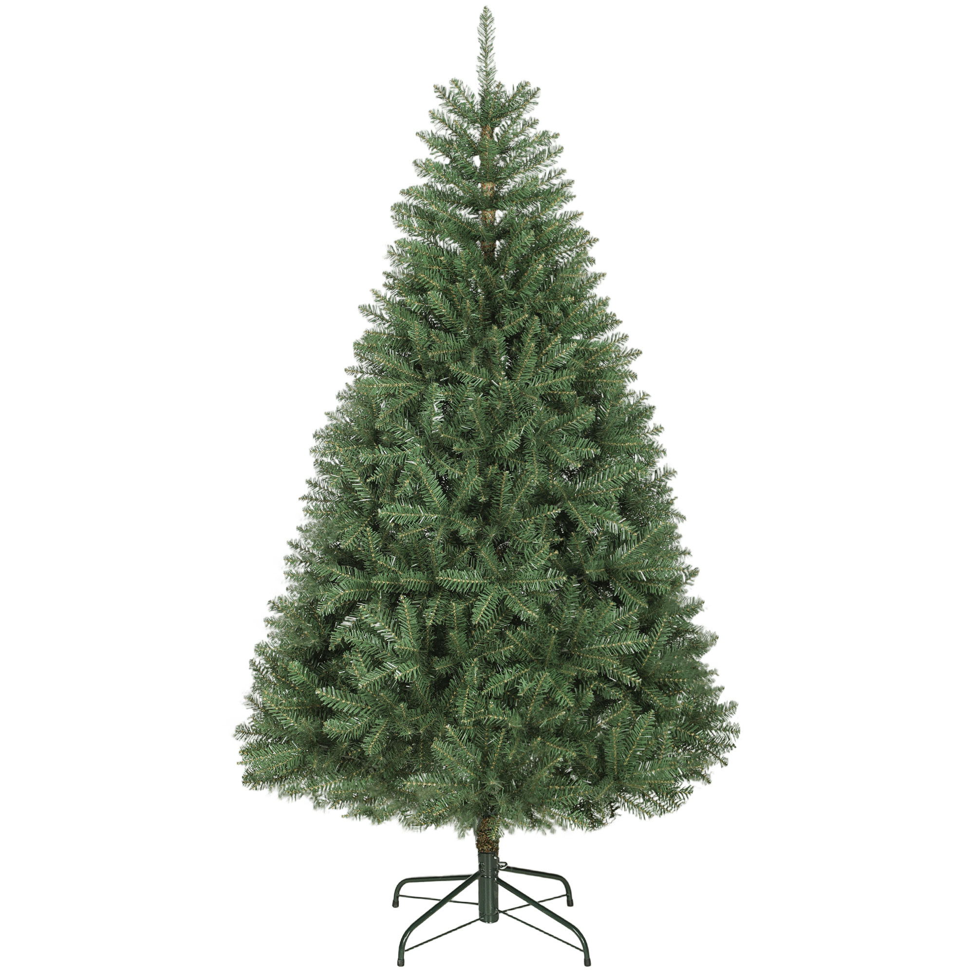 Künstlicher Weihnachtsbaum, 180 Cm, Realistischer Weihnachtsbaum Mit 1687 Beweglichen Astspitzen, Metallständer, Für Zuhause, Geschäfte, Büro