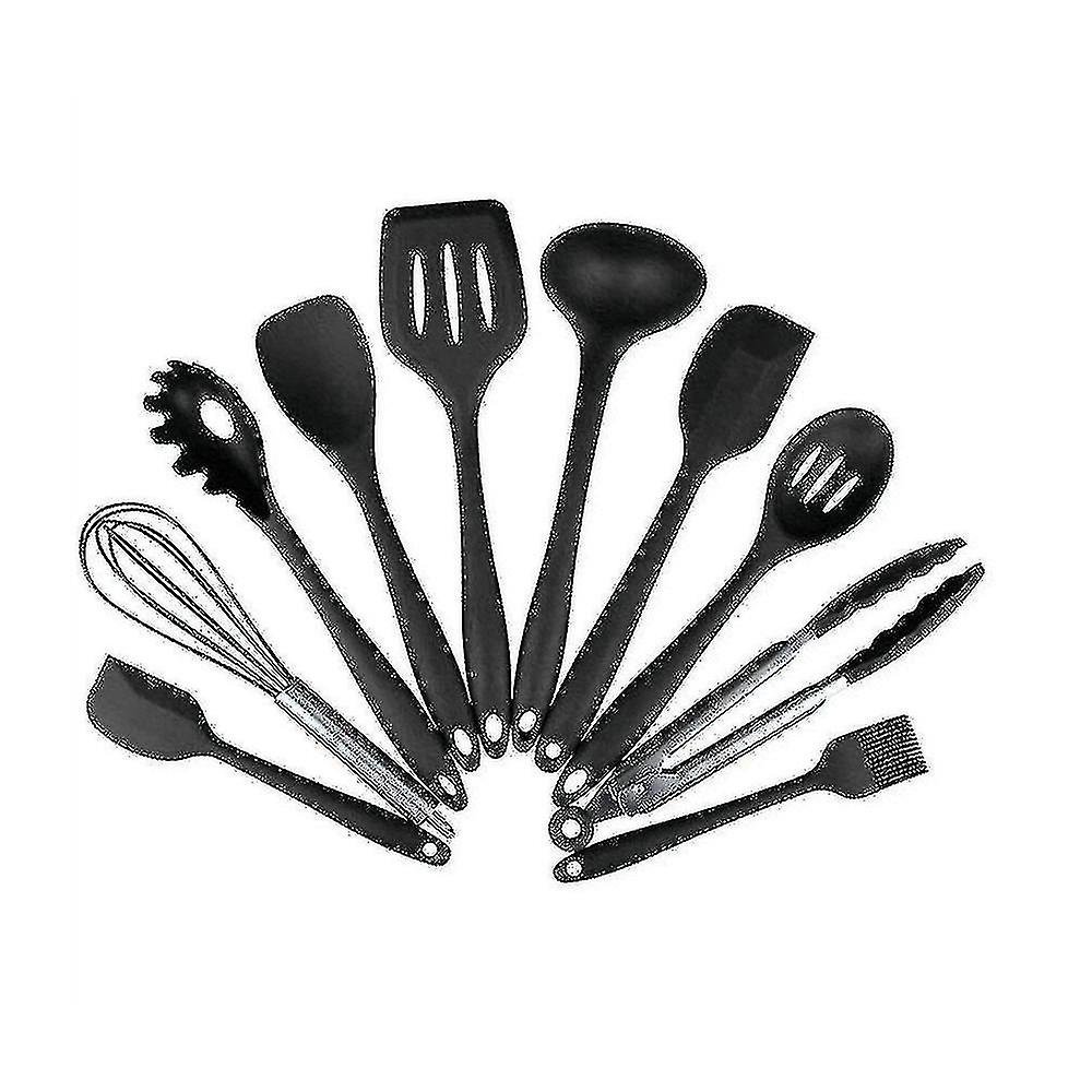 Set Aus Hitzebeständigen Küchenutensilien Aus Silikon, Koch- Und Backutensilien