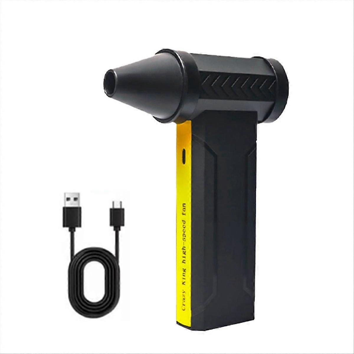 Elektrisches Gebläse, Turbo-jet-ventilator, Bürstenloser Motor Mit 160.000 U/min, Leistungsstarker Turbo-ventilator, Usb-aufladbar