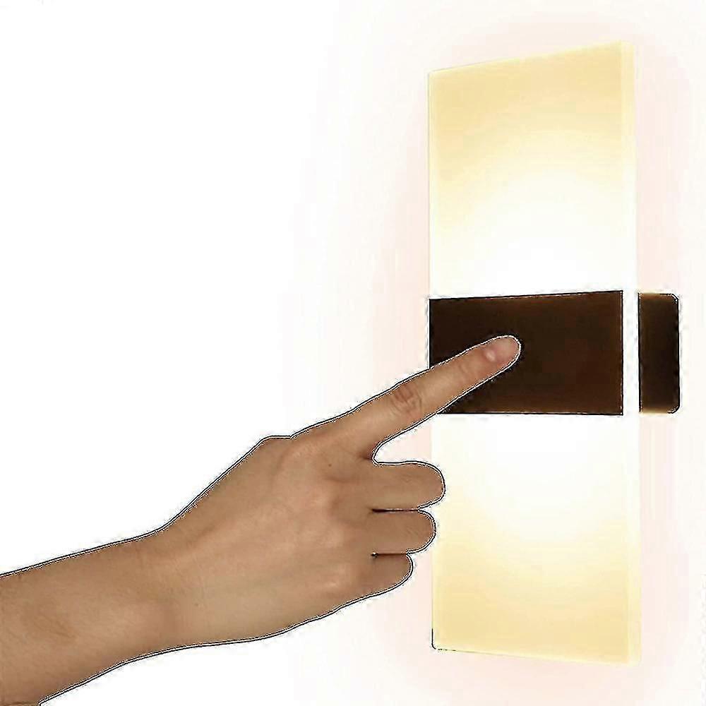 Batteriebetriebene Wandleuchte Für Den Innenbereich Mit Schalter, Wiederaufladbare Led-lampe Per Usb, Berührungsempfindliches Nachtlicht Für Kinderzimmer