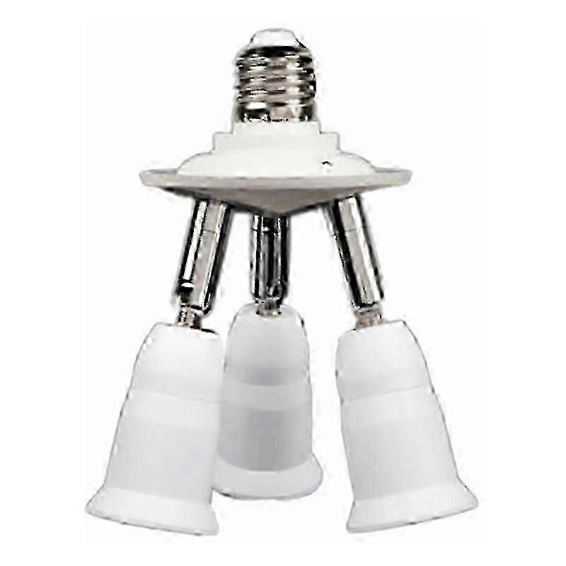 E27-splitteradapter, Standard-e27-led-lampe, Konverterfassung, 360°/180° Verstellbare Kronleuchter-steckdose