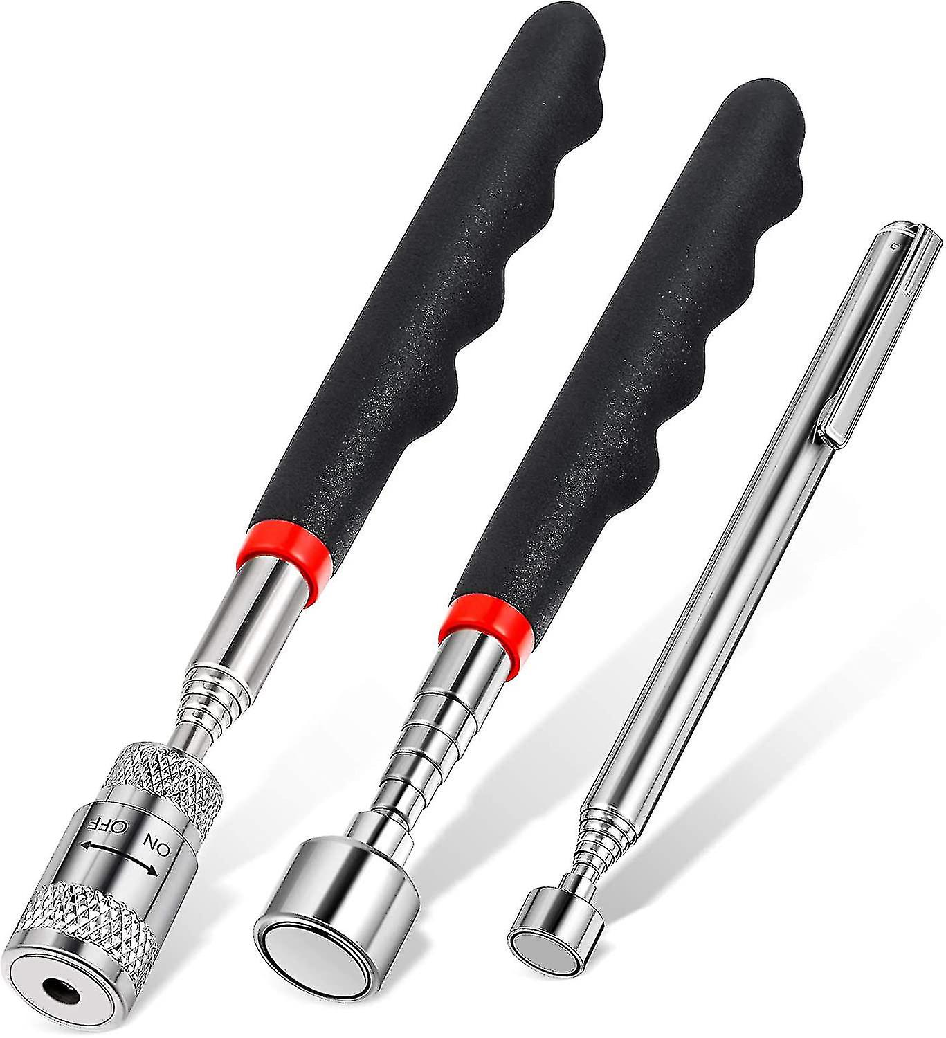 3-teiliges Teleskopisches Magnet-hebewerkzeug – Magnetstab-gadget