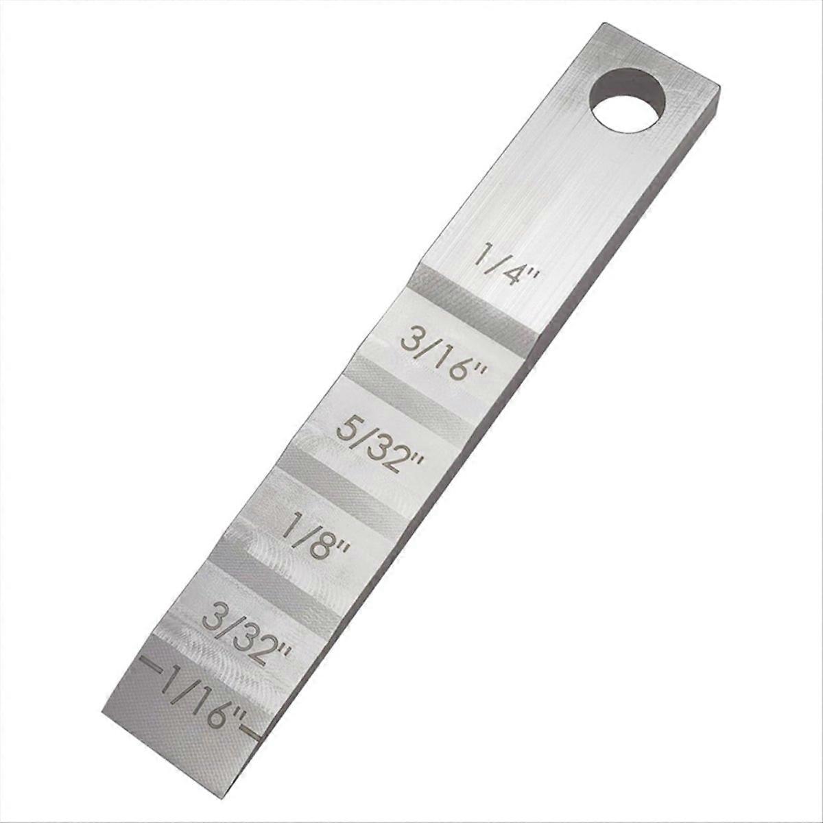 Pipefitter's Tools 2130 Kleiner Rohrabstandskeil Stufendickenmesser Für Rohrabstandsschweißen