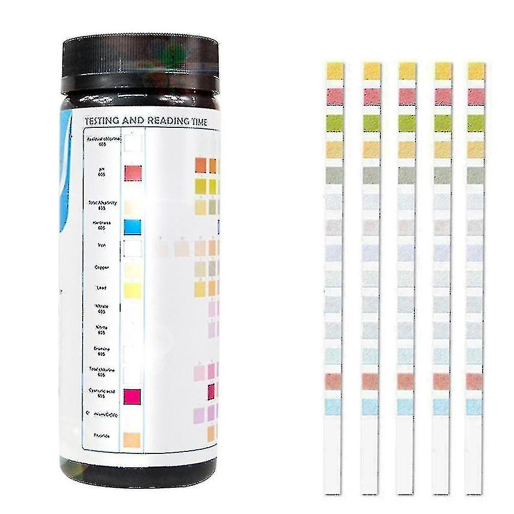 14-in-1 Trinkwasser-testset Für Brunnenwasser Und Leitungswasser (100 Stück)