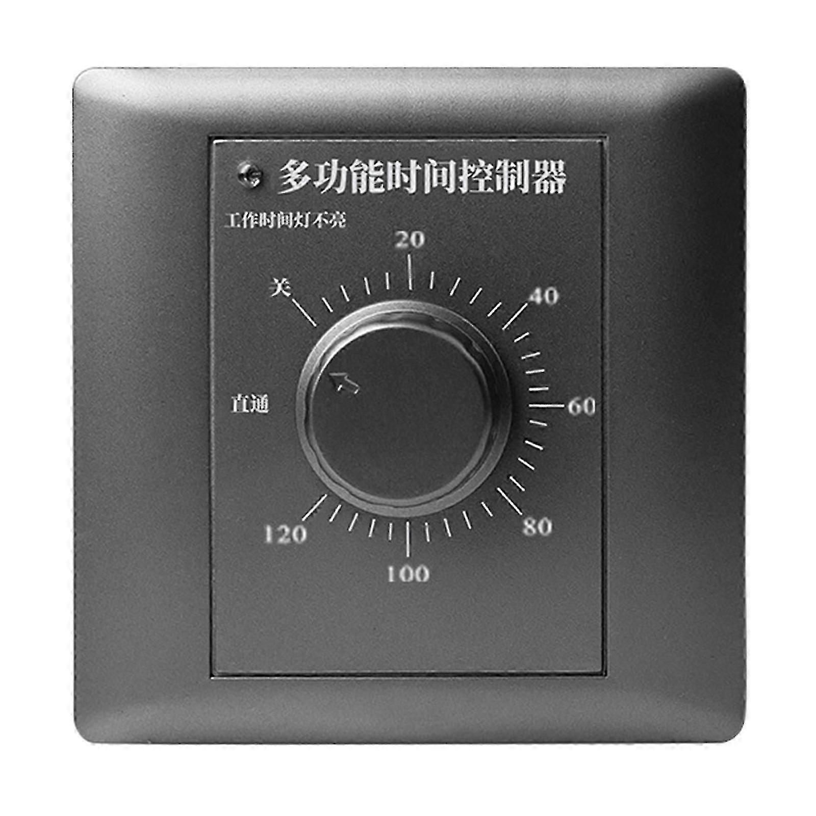 220v Wechselstrom-zeitschaltuhr Für Mechanische Countdown-pumpe (grau, 120 Minuten)