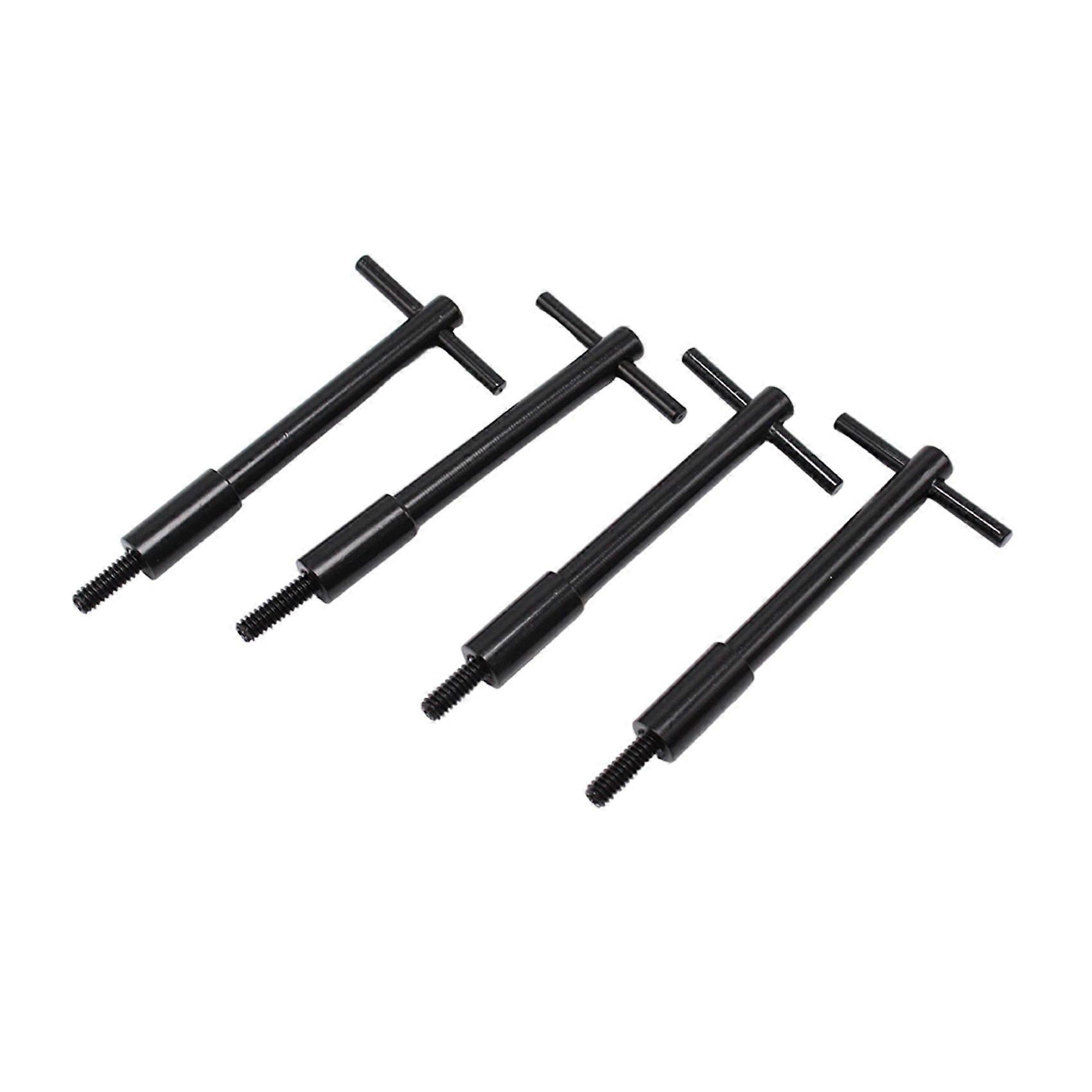Schwarze Aluminium-flügelschrauben Zur Befestigung Von T-förmigen Ventildeckeln, 1/4"-20 Gewinde, Für Sbc Bbc Chevy Ford Dodge 265 273 318 340 Motoren